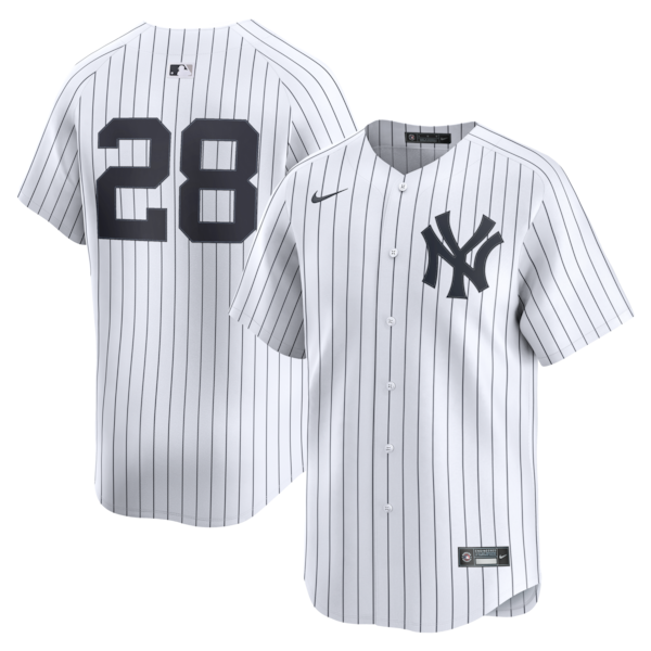 Austin Wells New York Yankees Nike Home Limited Player Jersey - White