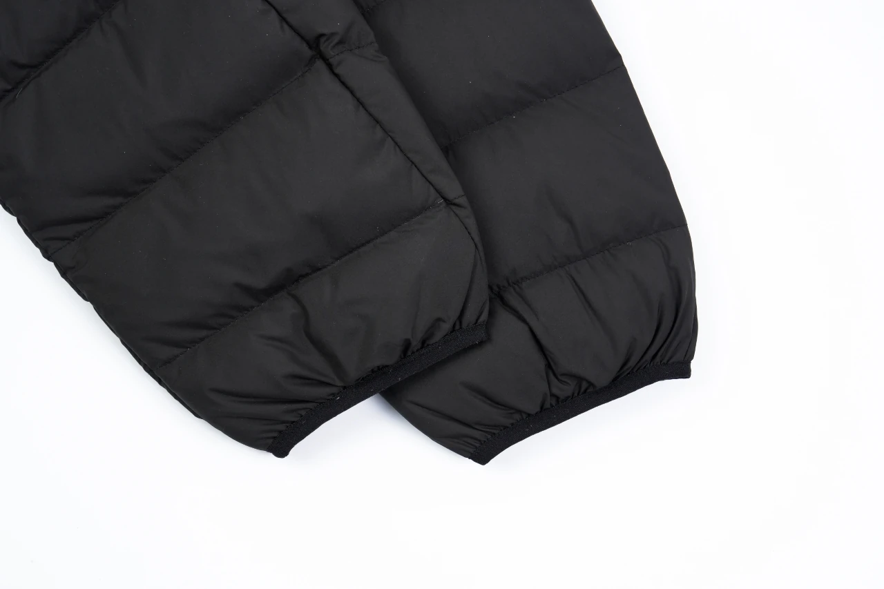 Ralph Lauren Black Pony Embroidered Stand Collar Quilted Down Jacket product photo from LabelPicks