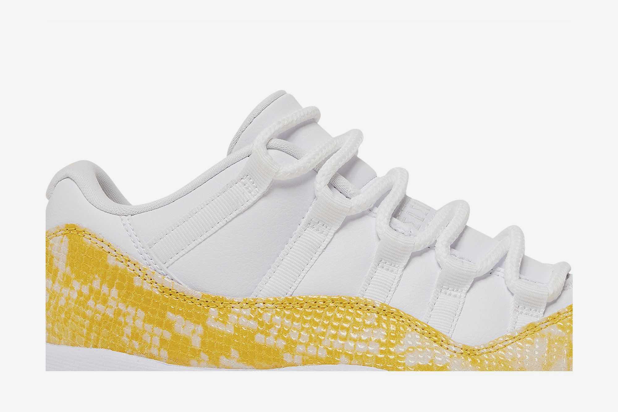Air Jordan 11 Retro Low ‘Yellow Snakeskin’ AH7860-107