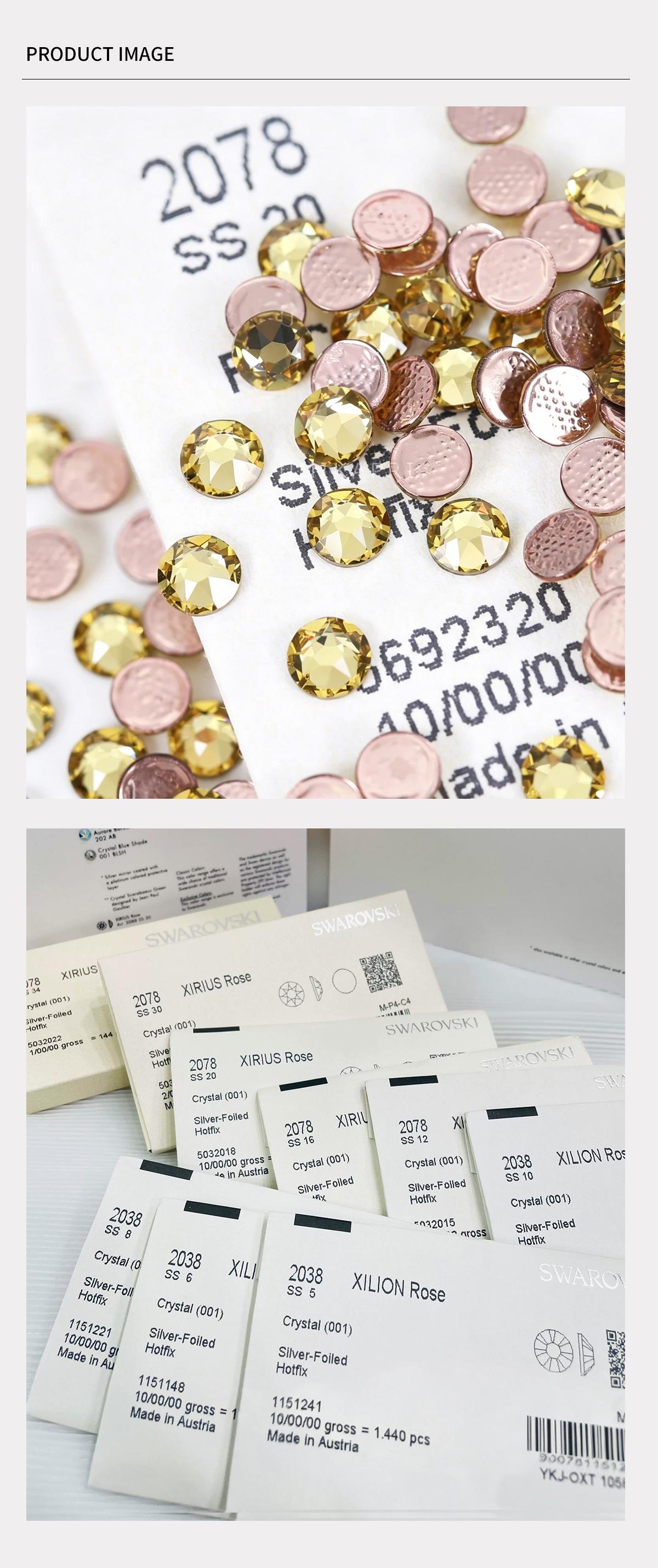 Swarovski Hotfix Crystal Image