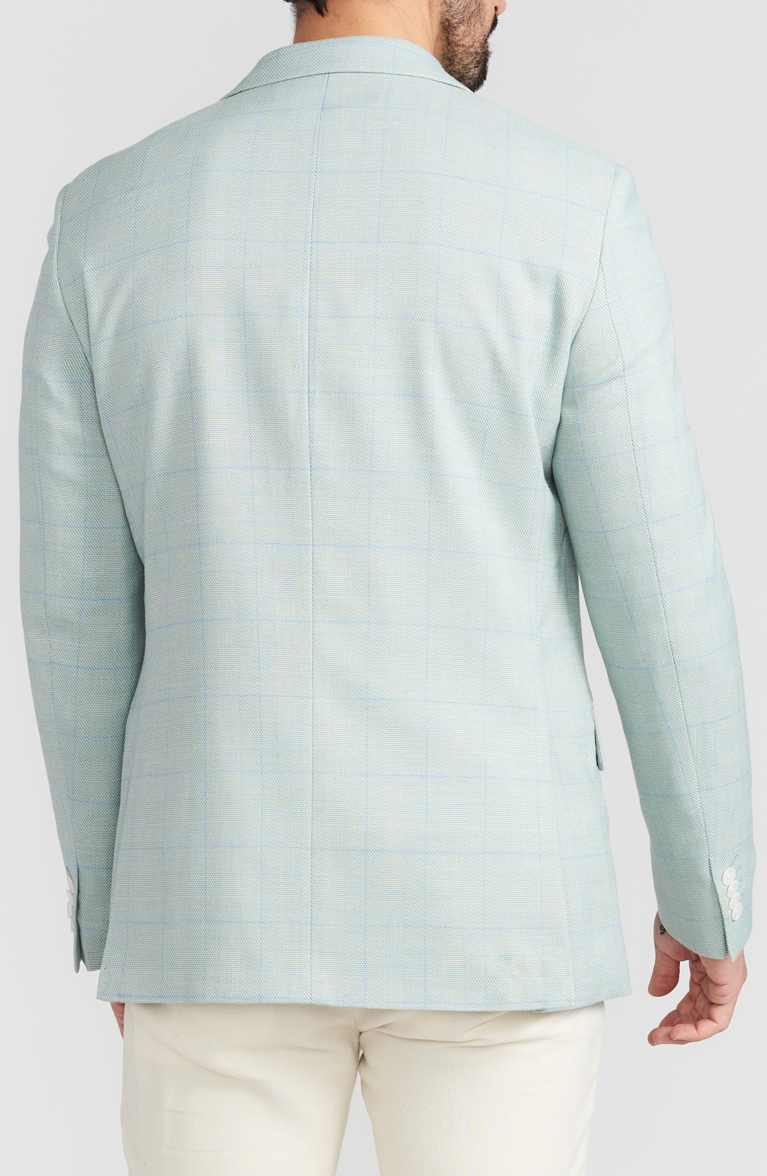 SAVILE ROW CO Windowpane Sport Coat