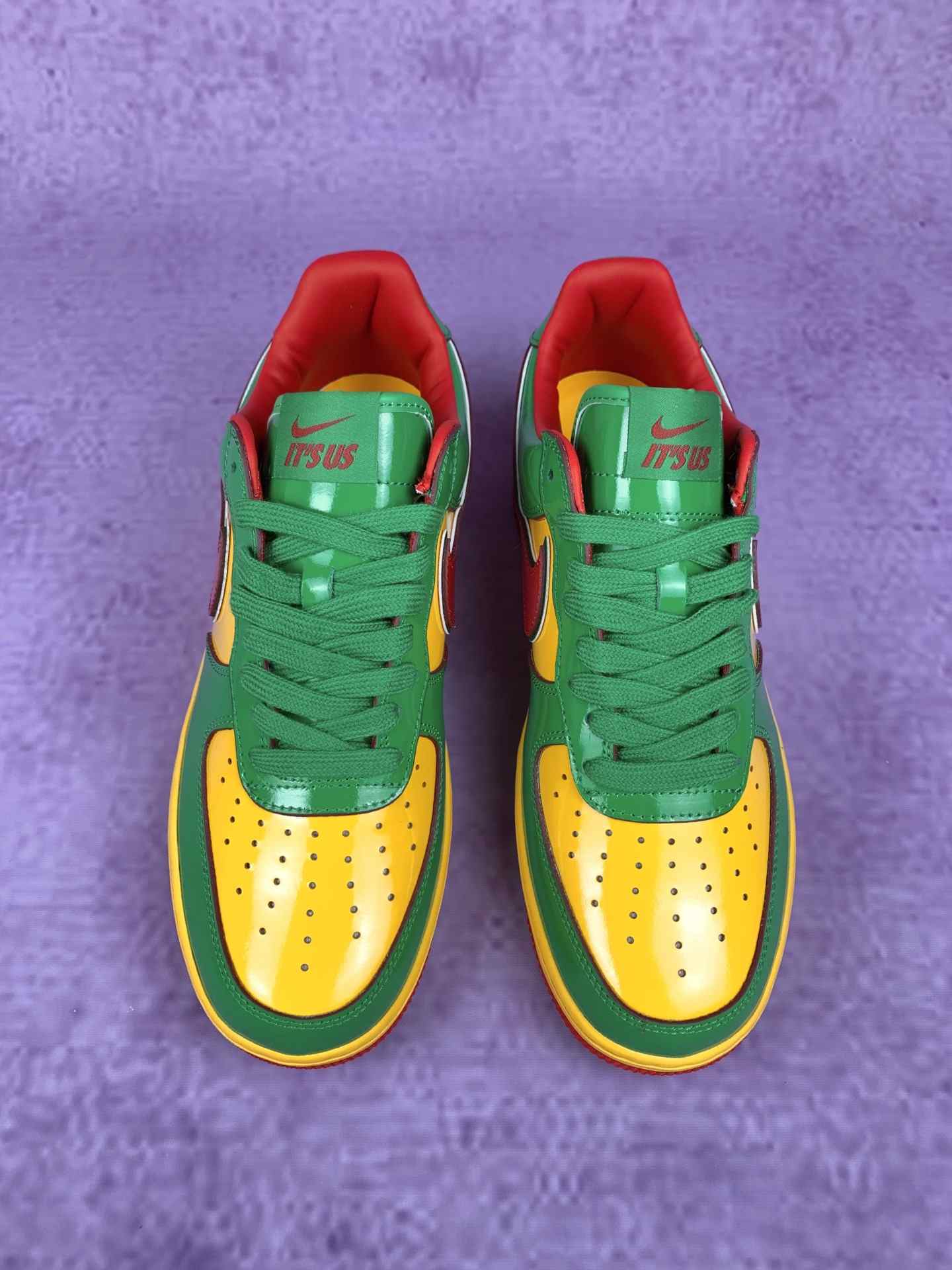 Lil Yachty x Nike Us Force 1 “Lucky Green” - Lucky Green/University Gold/Mystic Red