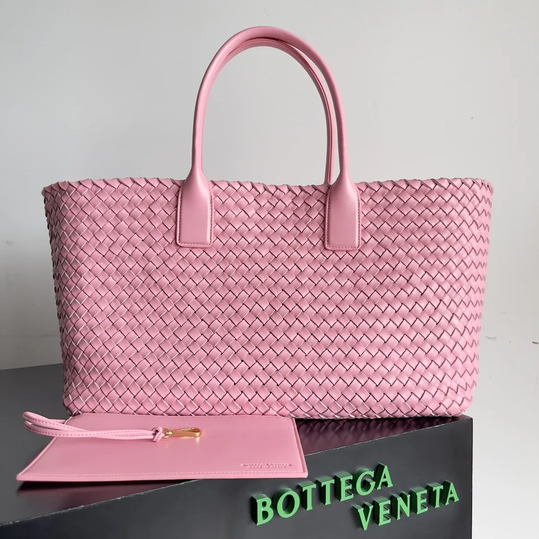 Bottega Veneta Cabat Intrecciato Woven Leather Tote Bag product photo from LabelPicks