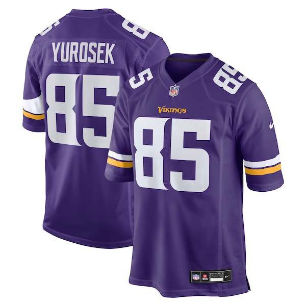 Ben Yurosek Minnesota Vikings Nike Team Game Jersey -  Purple