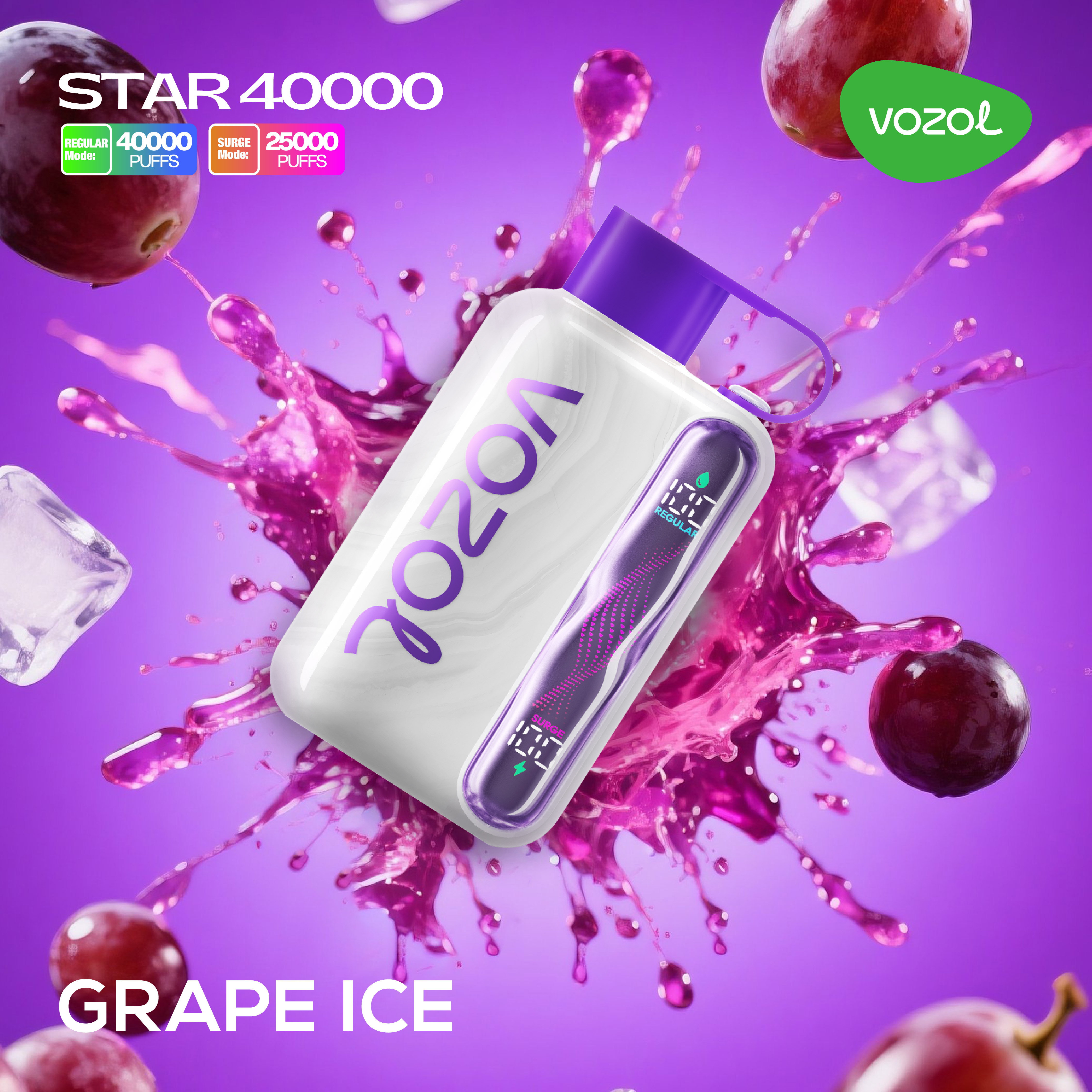 Vozol Star 40k Disposable Vape (5%, 40000 Puffs)