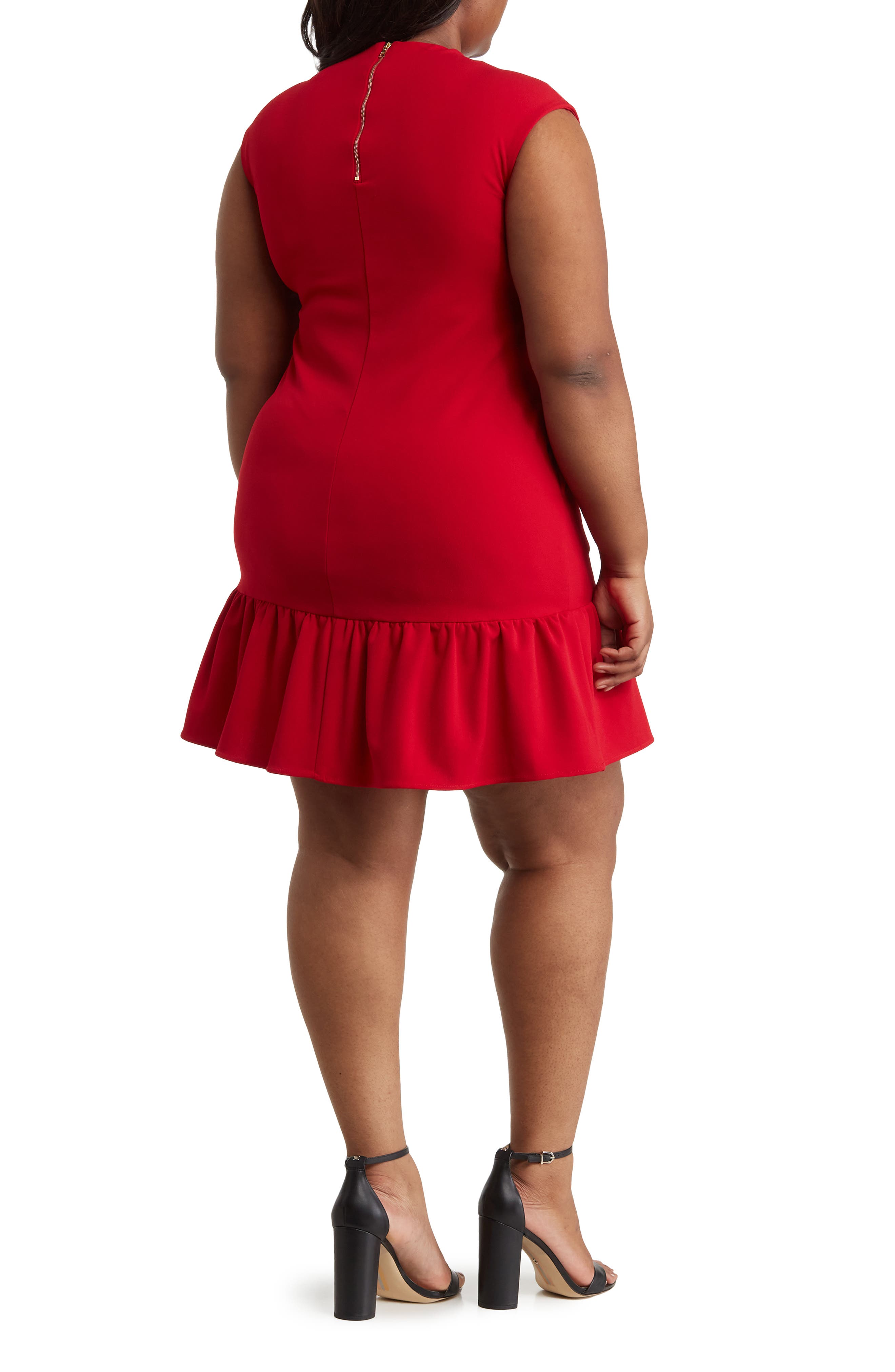 Julia Jordan Ruffle Shift Dress