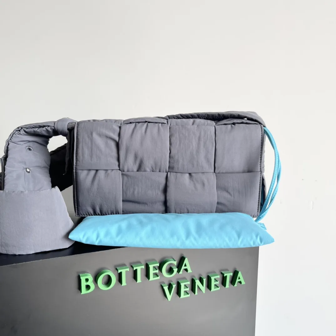 Bottega Veneta Cassette Green Nylon Belt Bag product photo from LabelPicks