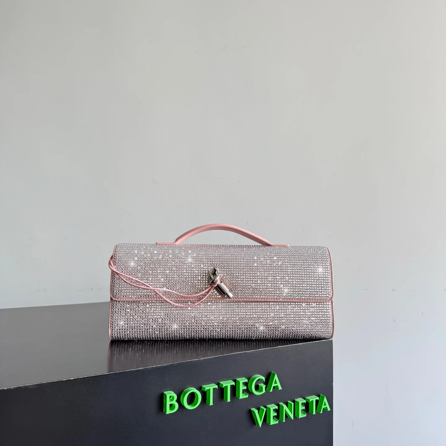 Bottega Veneta Lambskin Andiamo Evening Bag product photo from LabelPicks