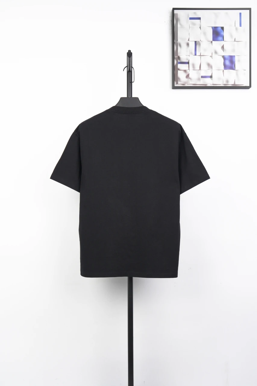 CELINE Black Triomphe Embroidered T-Shirt product photo from LabelPicks