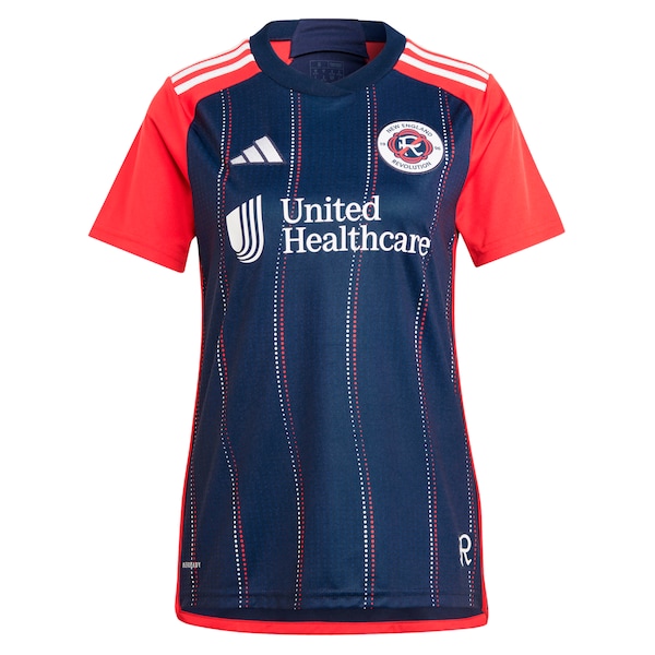 New England Revolution adidas Women's 2024 Boston Tea Party Replica Custom Jersey – Navy