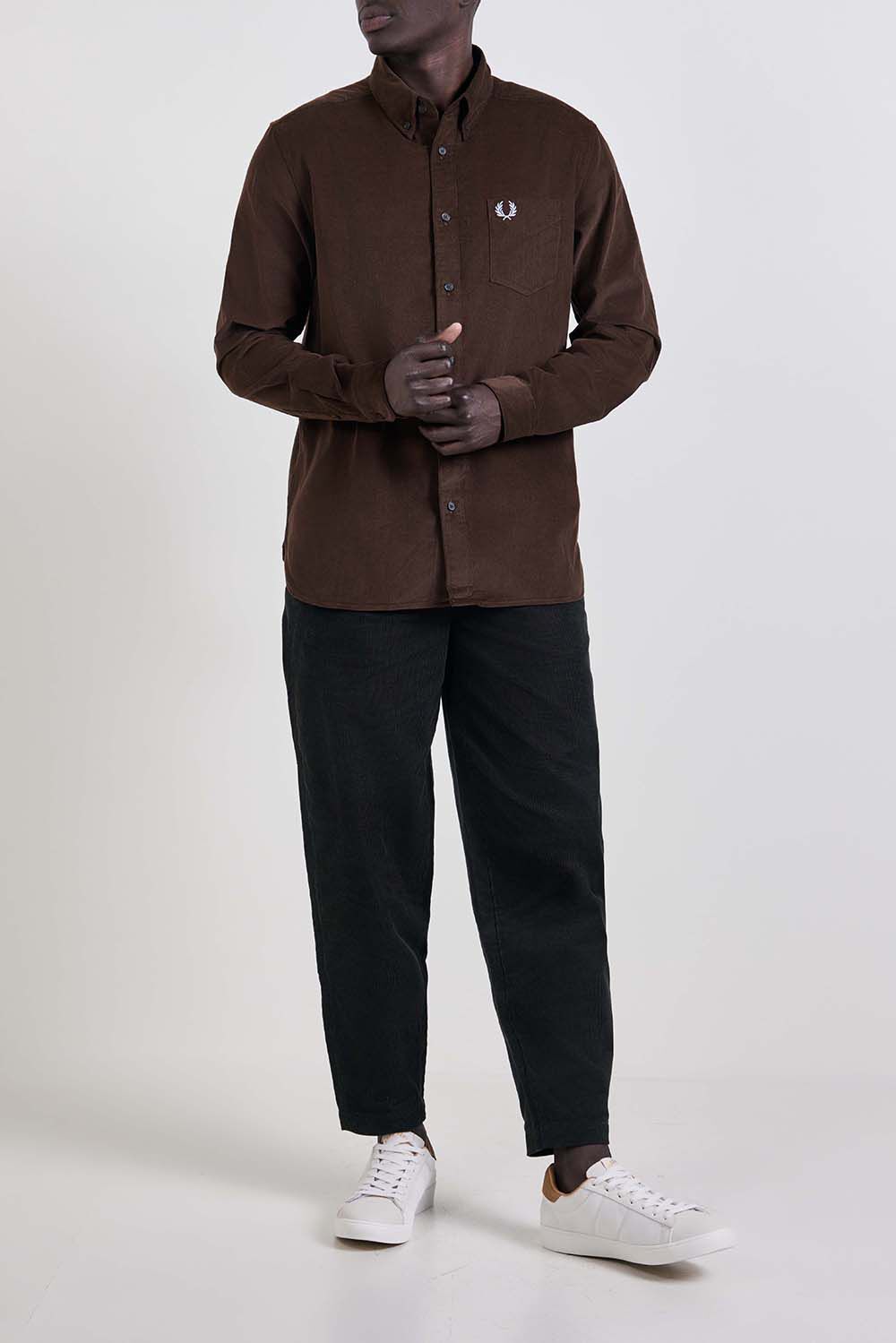 FRED PERRY חולצת כפתורים קורדרוי