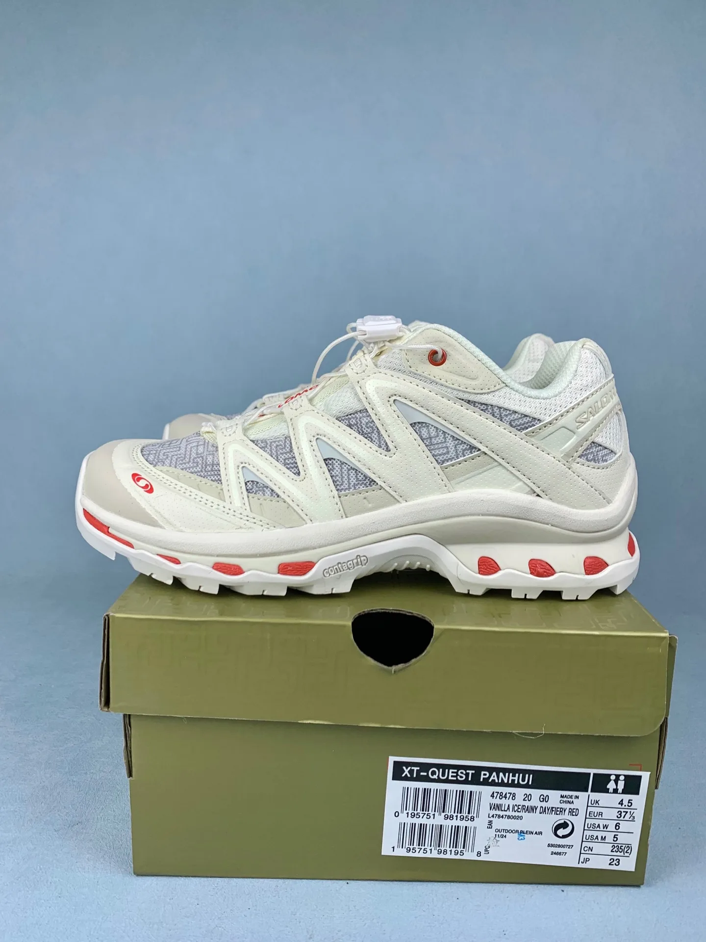 Salomon XT-Quest PANHUI “Vanilla Ice Rainy Day” Shoes product photo from LabelPicks