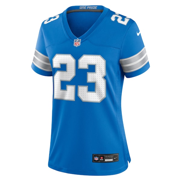 Rock Ya-Sin Detroit Lions Nike Women's Team Game Jersey -  Blue
