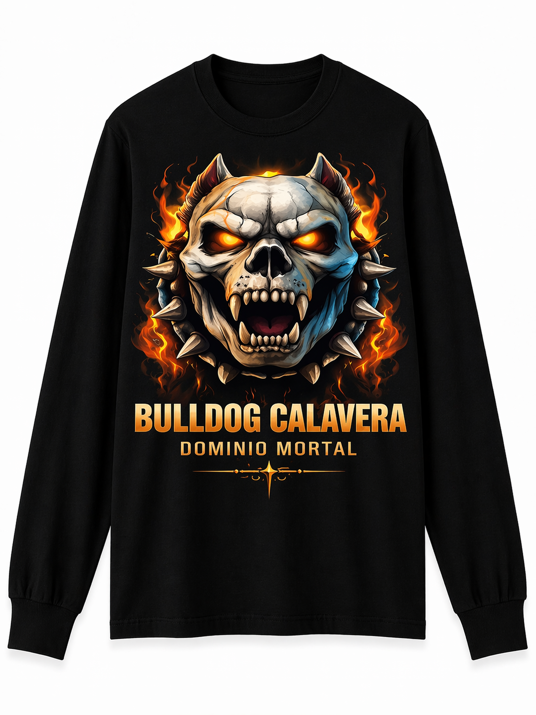 Remera Bulldog Calavera | Streetwear Dark Unisex