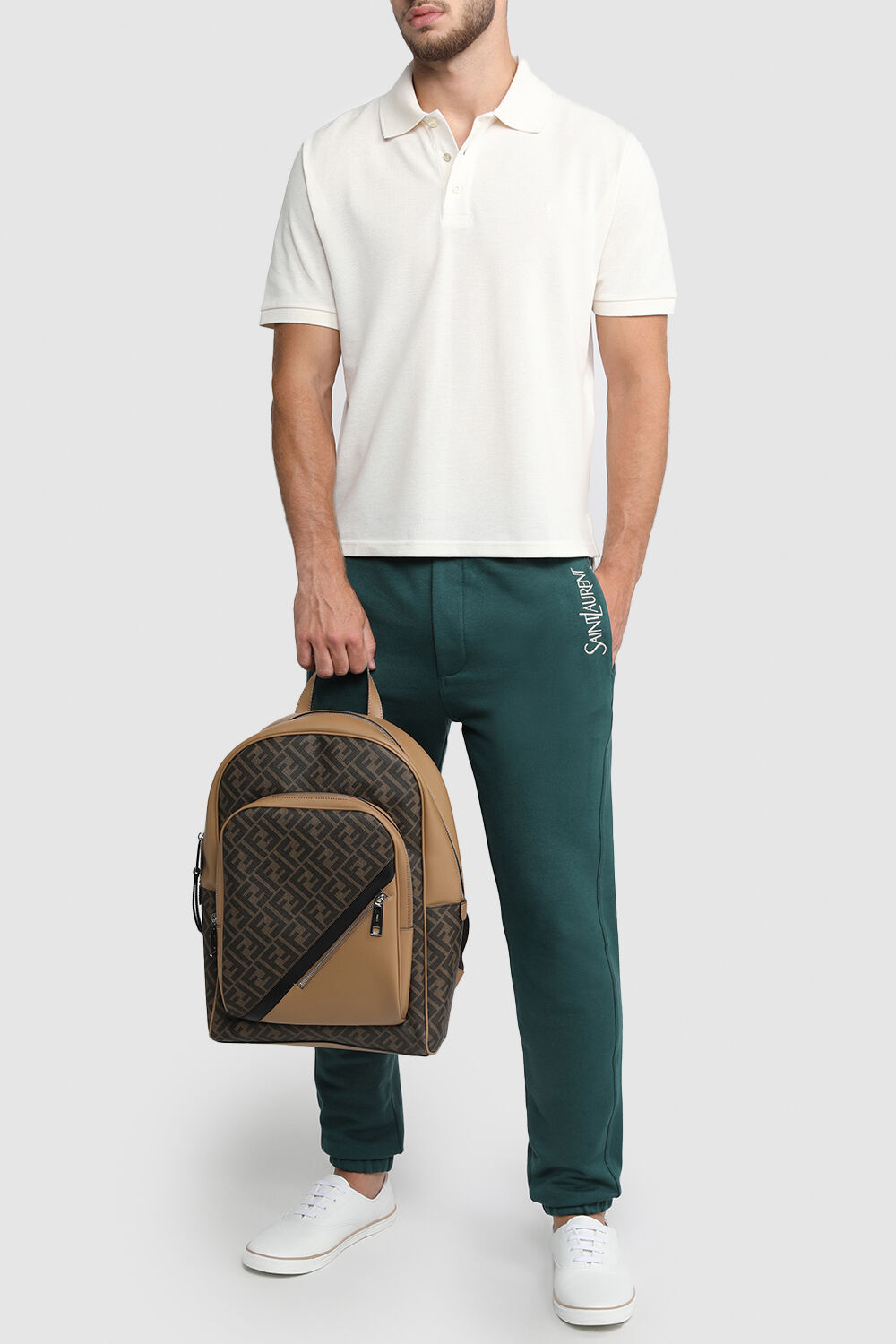SAINT LAURENT חולצת פולו