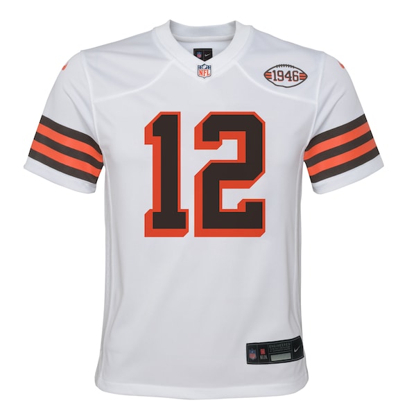 Shedeur Sanders Cleveland Browns Nike Youth Youth - White