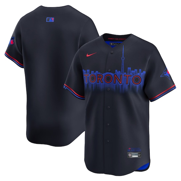 Toronto Blue Jays Nike 2024 City Connect Limited Custom Jersey - Navy