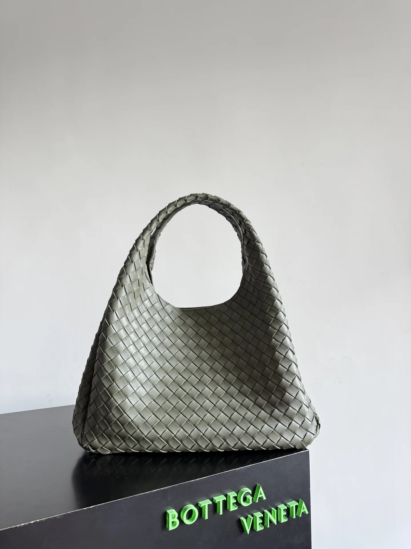 Bottega Veneta Intrecciato Woven Leather Campana Shoulder Bag product photo from LabelPicks
