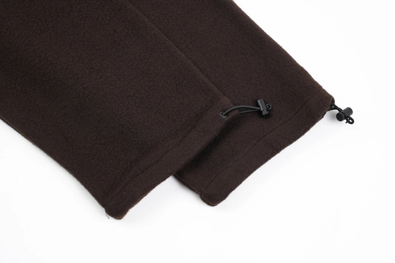 Miu Miu Brown Logo Fleece Stand Collar Jacket product photo from LabelPicks
