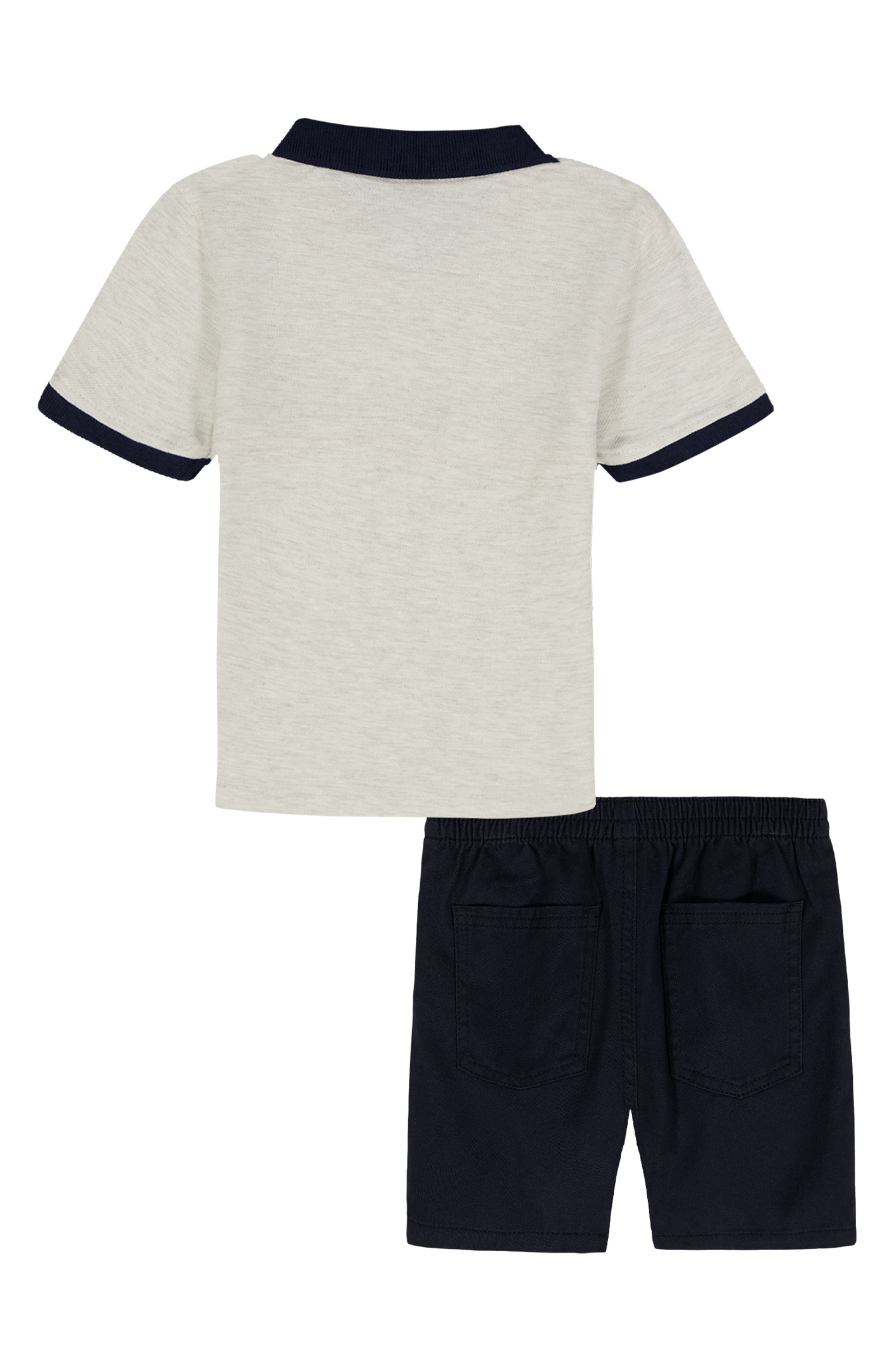 Tommy Hilfiger Stripe Polo & Chino Shorts Set