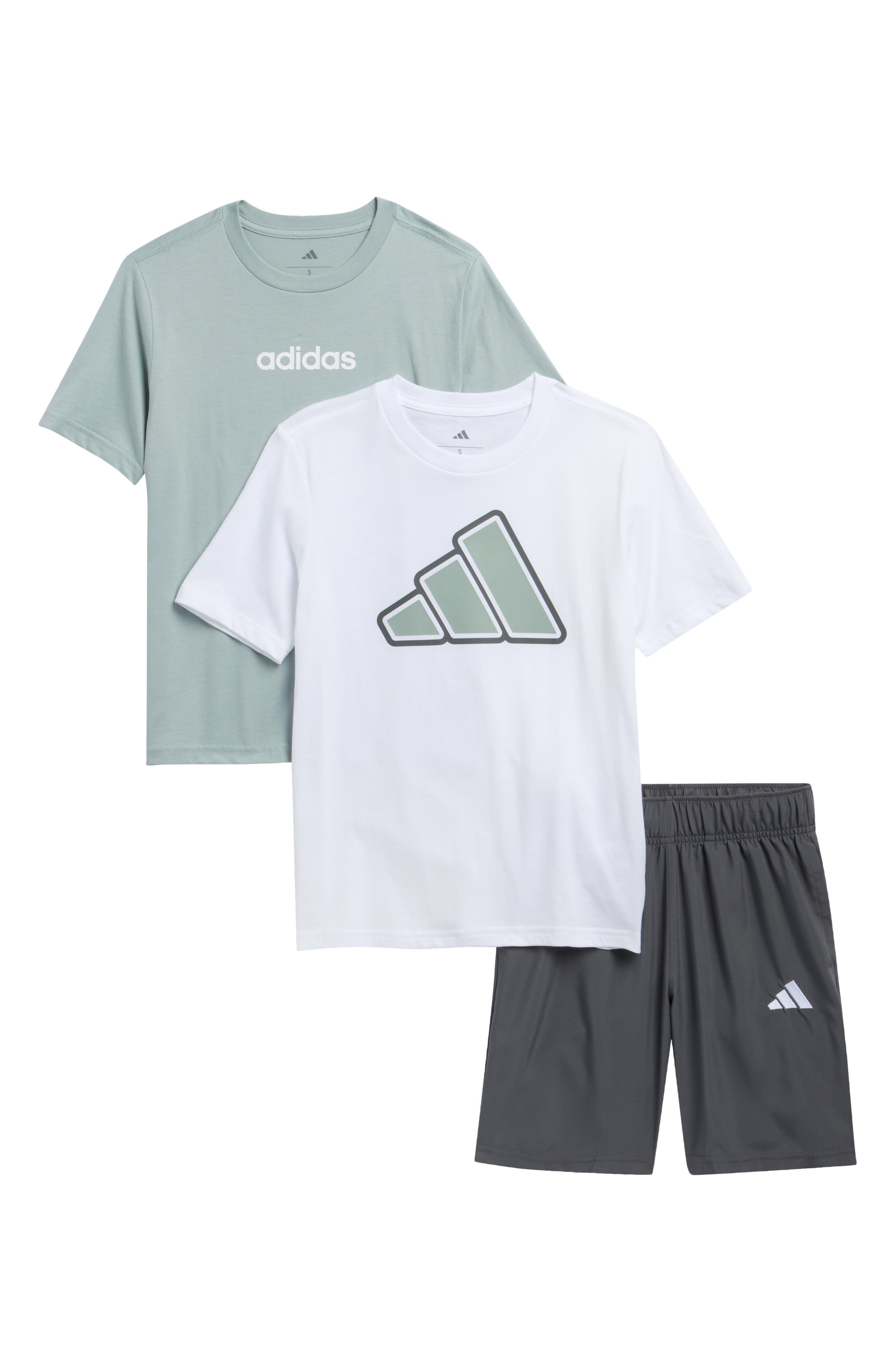 adidas Kids' Graphic T-Shirt & Shorts Set