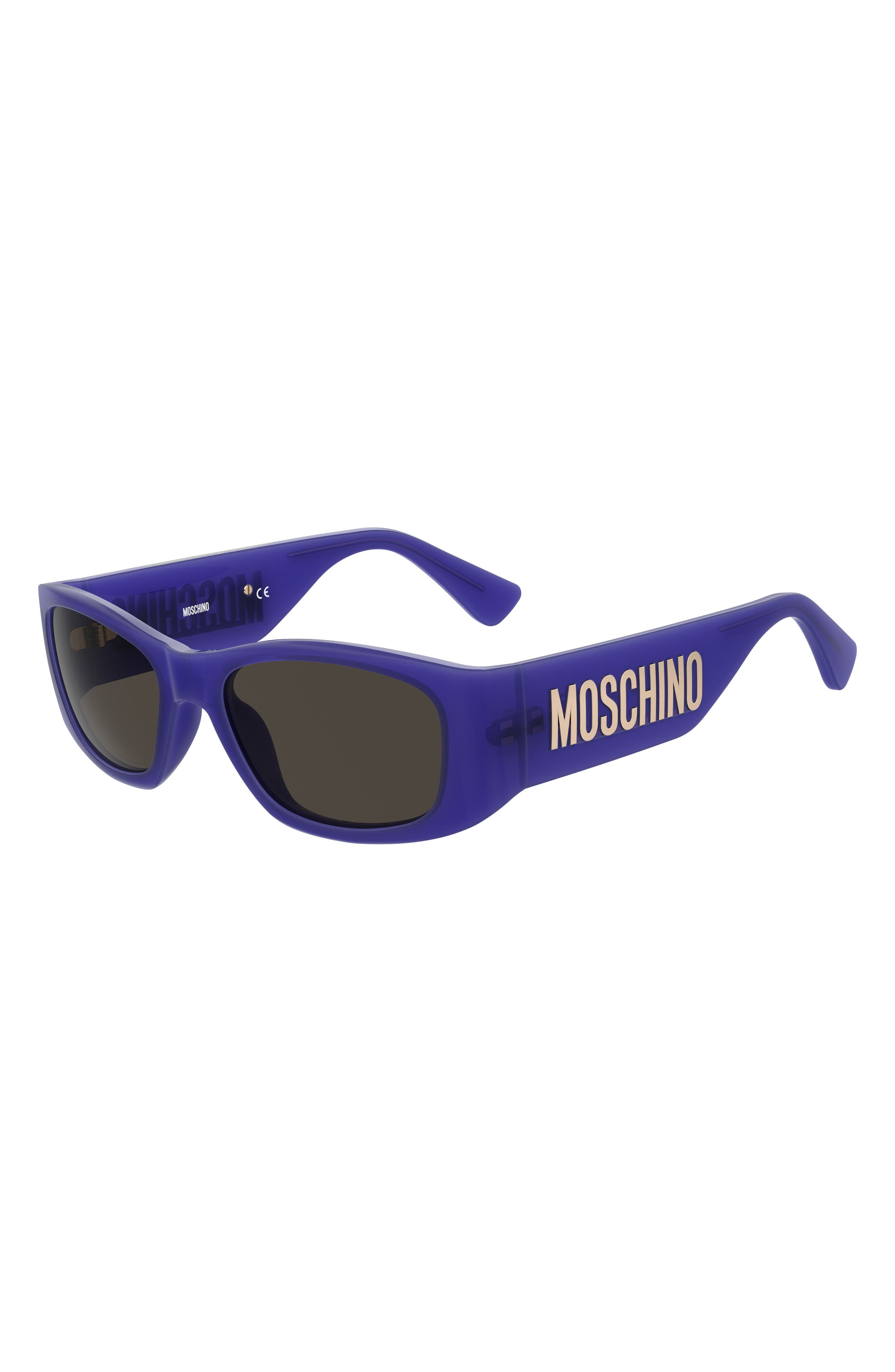 Moschino 55mm Square Sunglasses