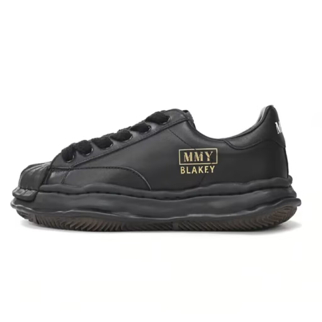 Maison Mihara Yasuhiro Blakey OG Sole Leather Low Black
