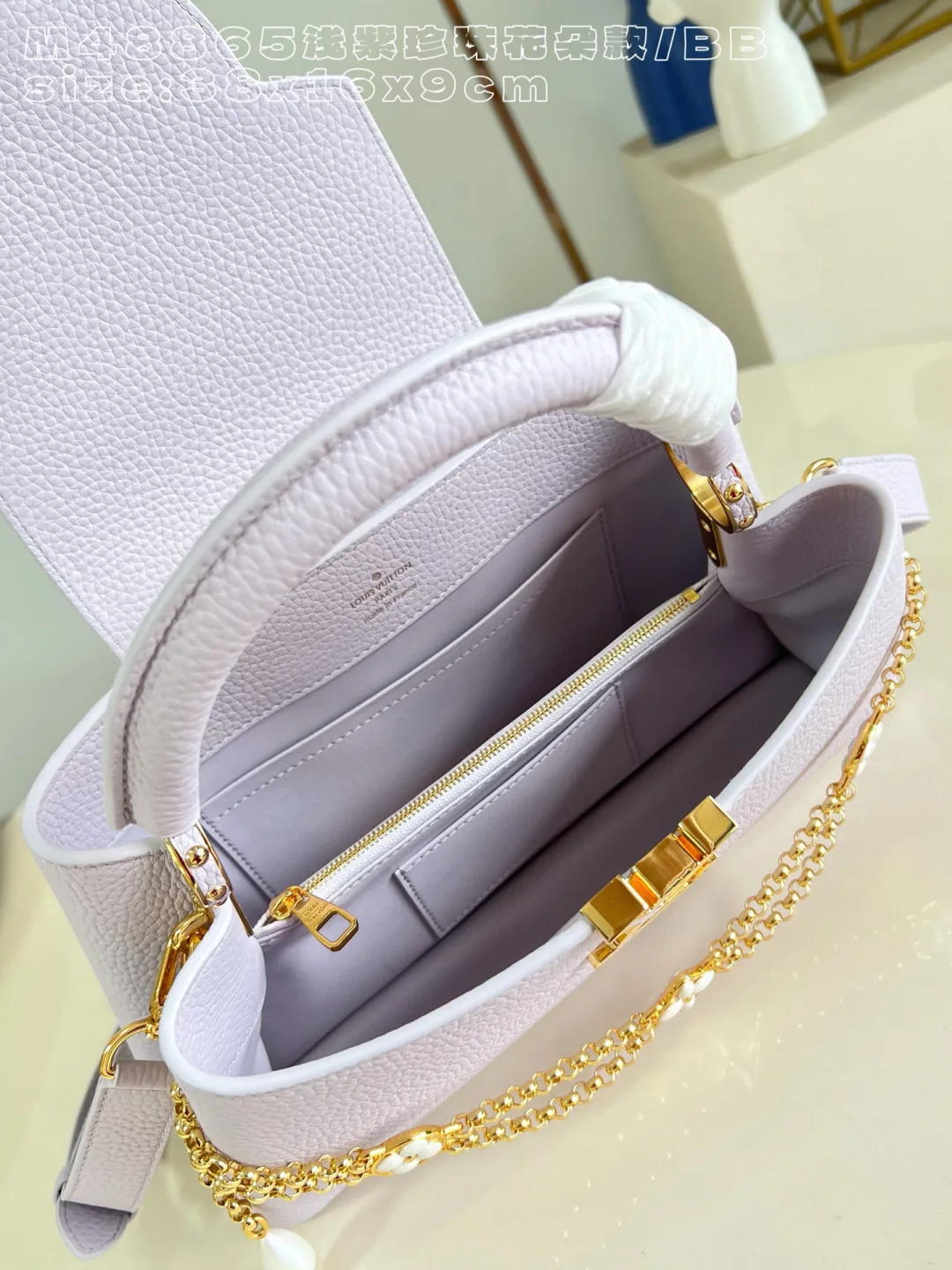 Louis Vuitton Capucines Calfskin Crossbody Bag product photo from LabelPicks