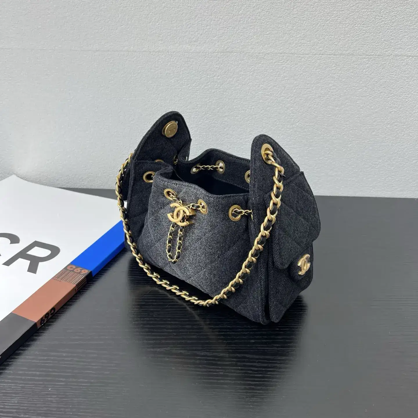 Chanel Denim Bucket Bag product photo from LabelPicks