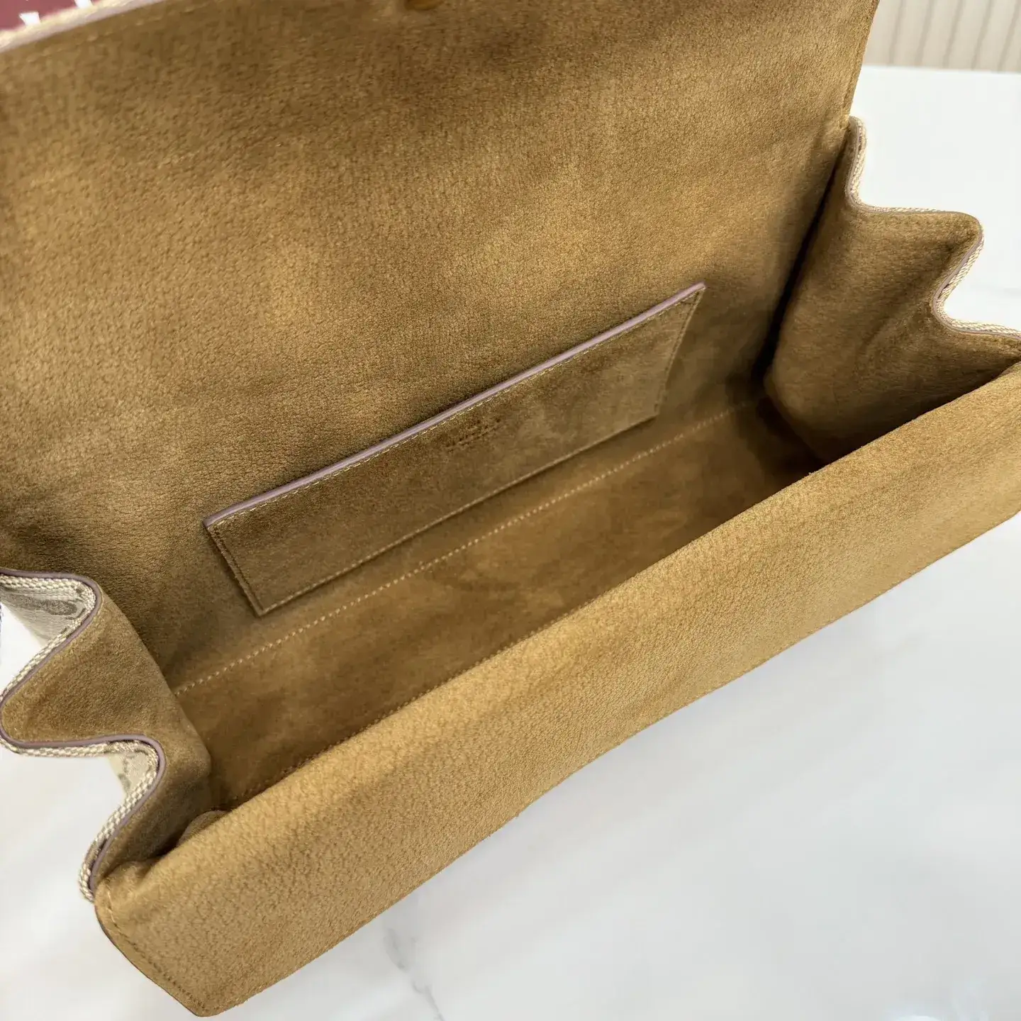 Gucci Brown Dionysus Suede Leather Shoulder Bag product photo from LabelPicks