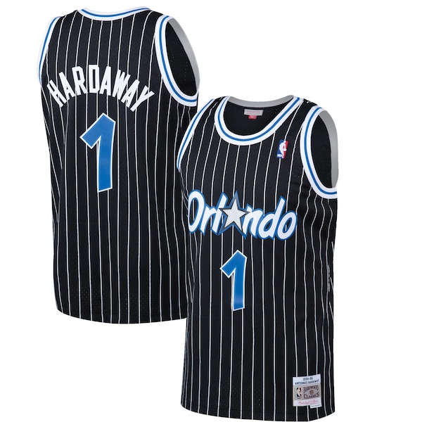 Penny Hardaway Orlando Magic  Hardwood Classics Swingman Jersey - Black