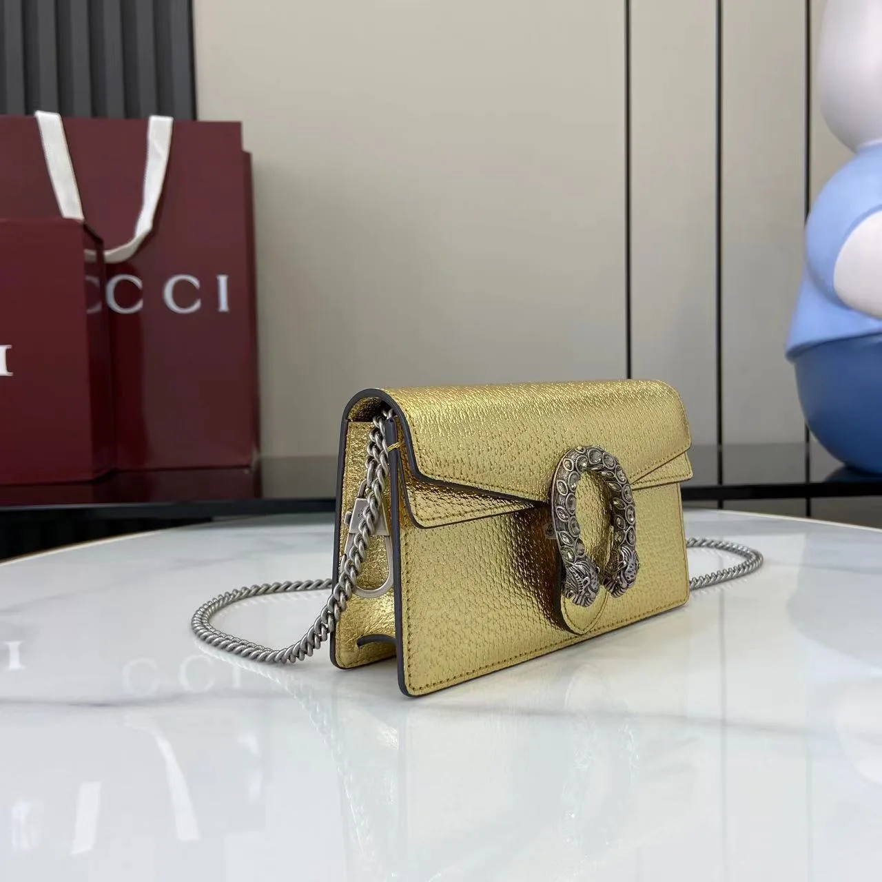 Gucci Gold Dionysus Crossbody Bag product photo from LabelPicks