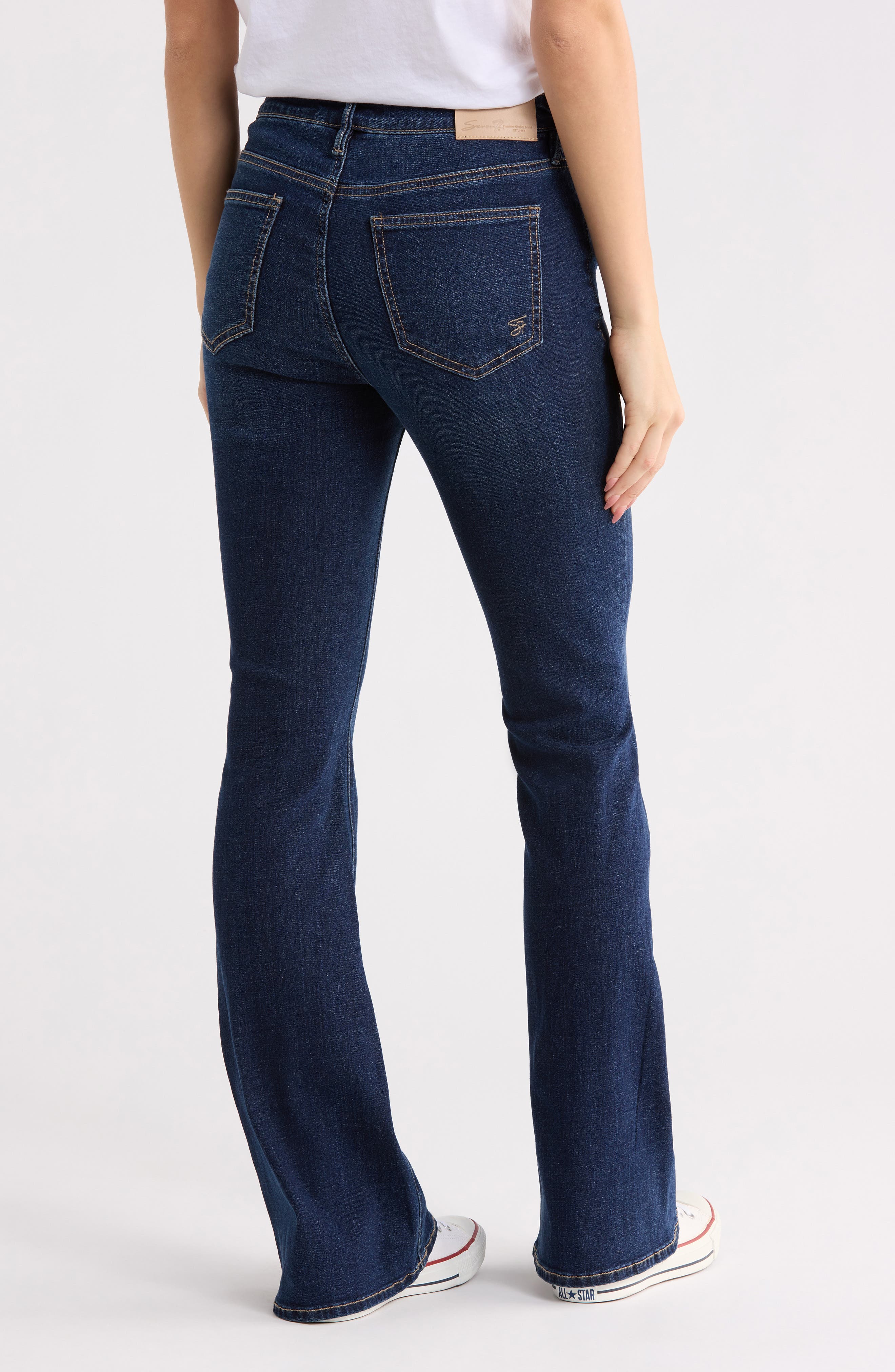 Seven7 Generation High Waist Flare Jeans
