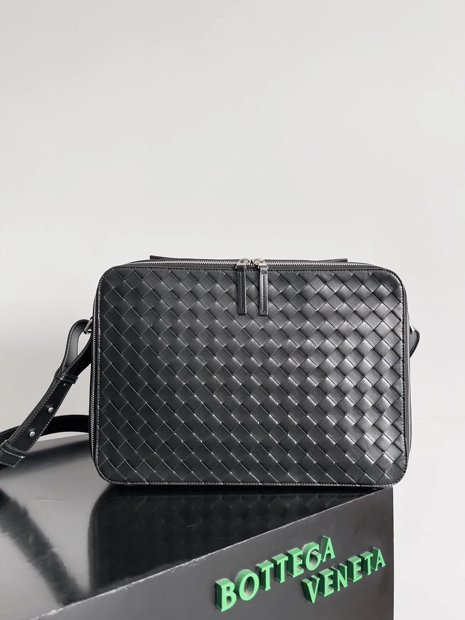 Bottega Veneta Intrecciato Woven Leather Tote Bag product photo from LabelPicks
