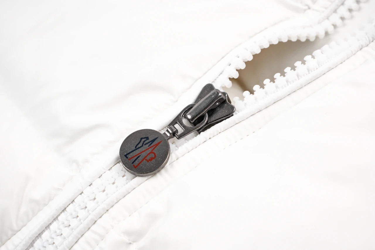 Moncler White Glossy Ski Down Vest product photo from LabelPicks
