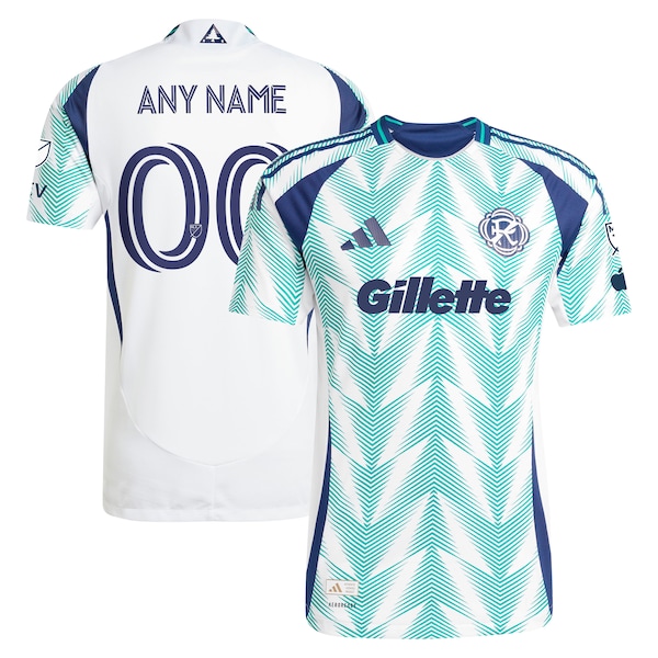 New England Revolution adidas 2025 Eastern White Pine x Flag of New England Authentic Custom Jersey - White