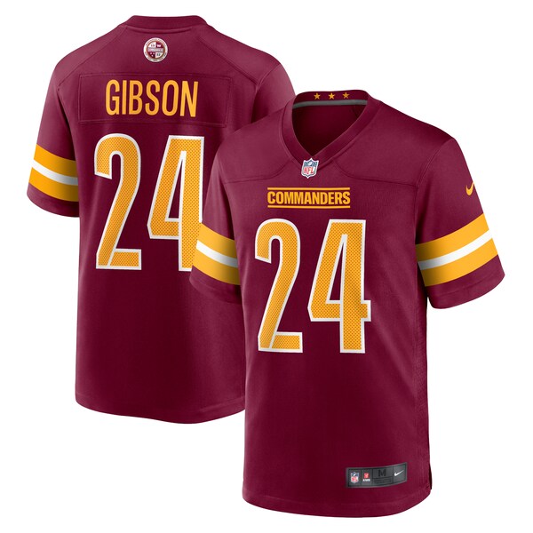 Antonio Gibson Washington Commanders Nike Game Jersey - Burgundy/Black/White