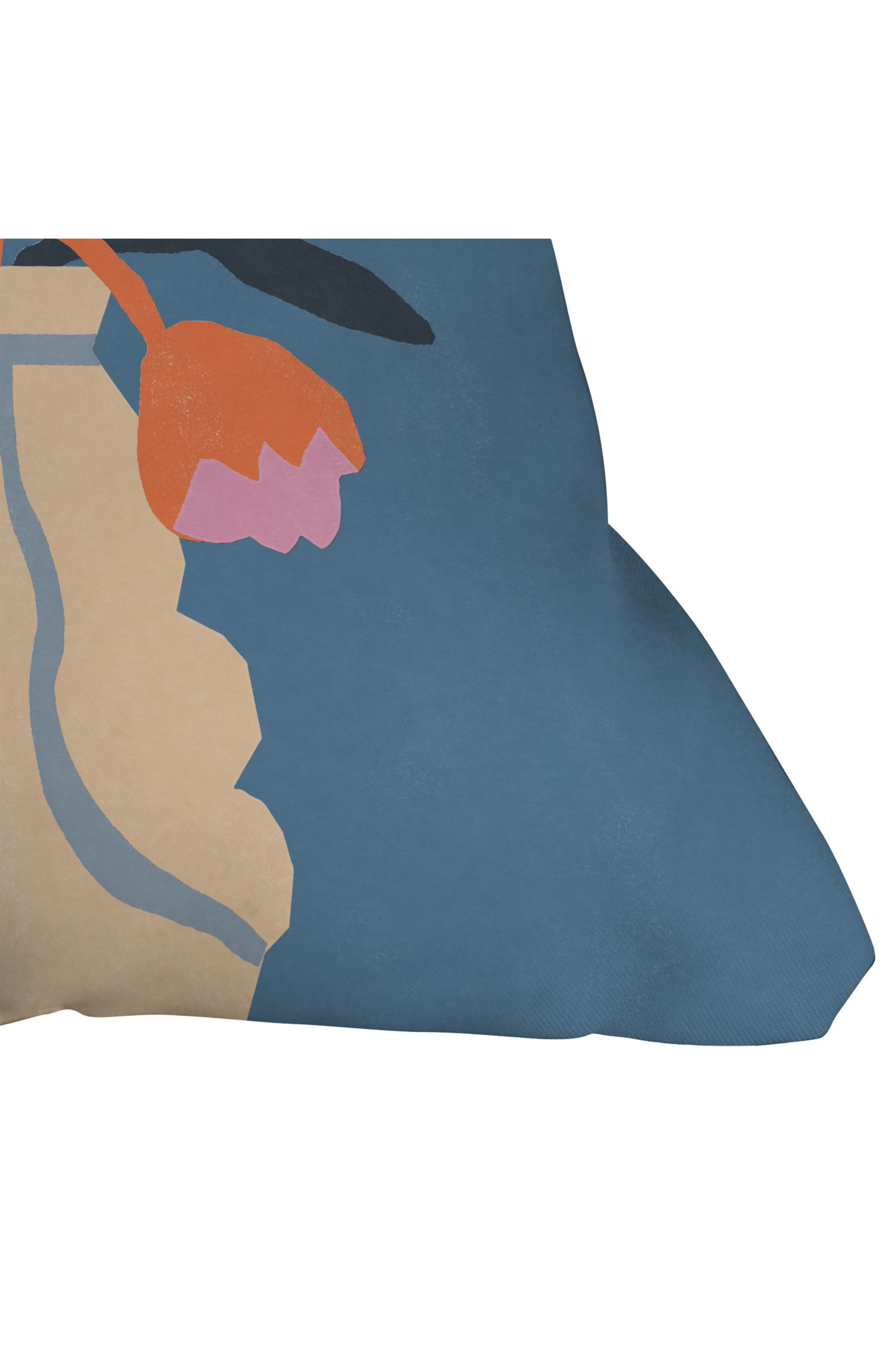 Deny Designs Antique Head Vase Throw Pillow