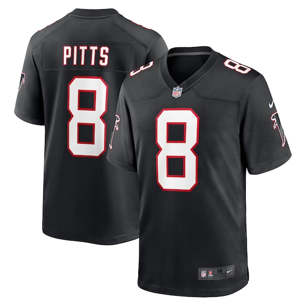 Kyle Pitts Atlanta Falcons Nike Player Game Jersey - Black/Red