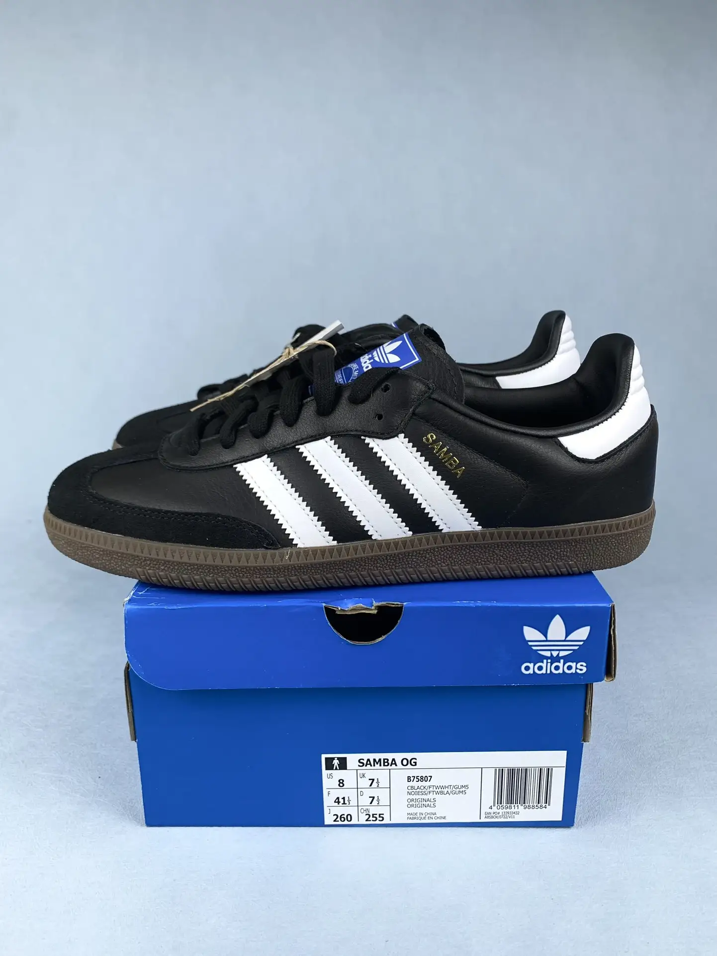 adidas Samba OG Core Black Shoes product photo from LabelPicks