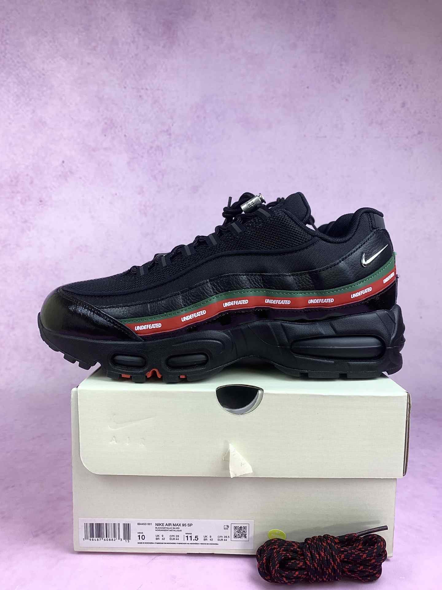 Air Max 95 x UNDEFEATED 'Black' Shoes
