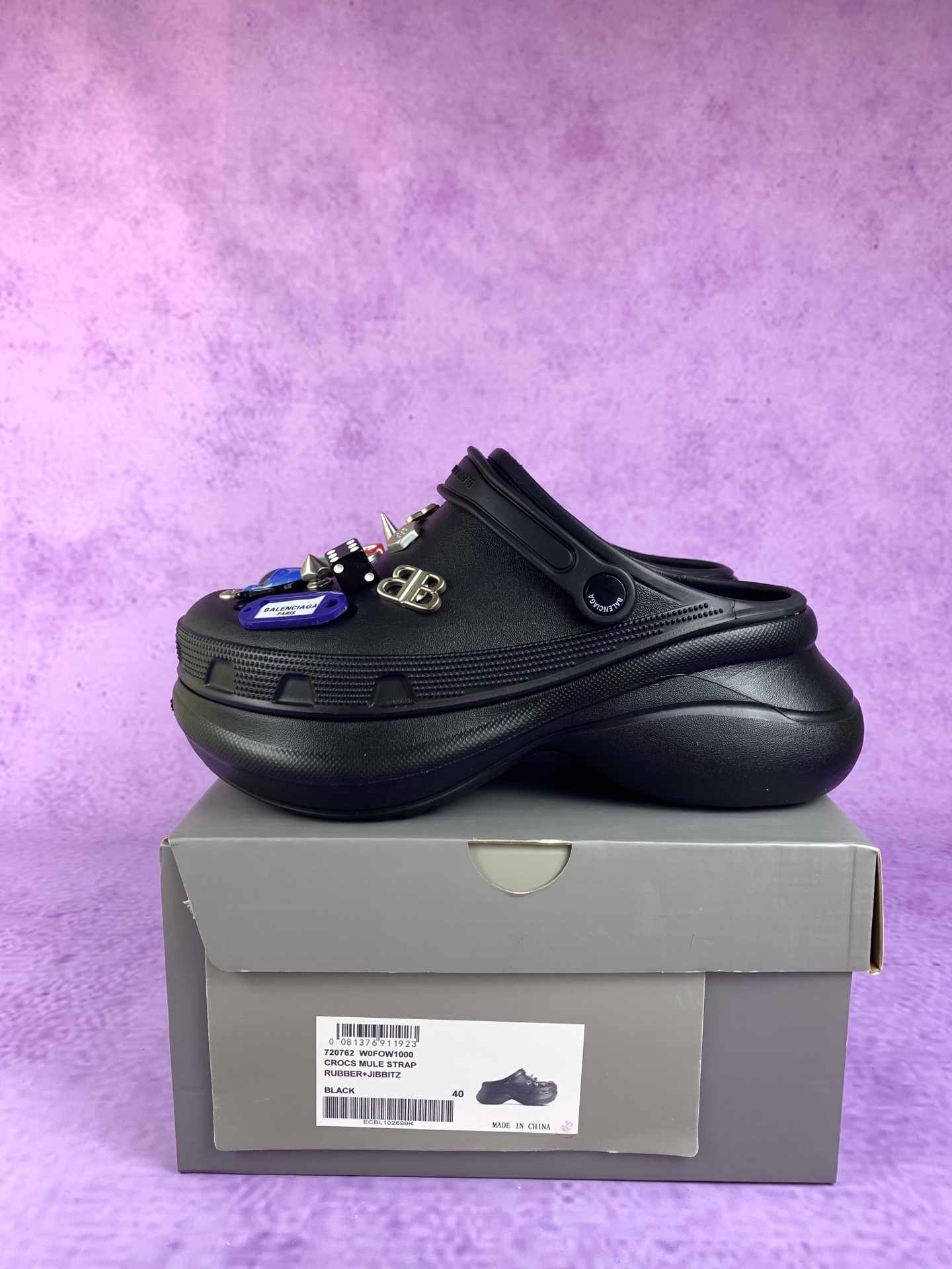Balenciaga Crocs™ Mule Jibbitz™