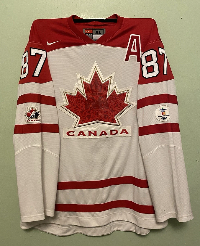 Sidney Crosby - Team Canada 2010 Olympics Limited Edition Jersey - White