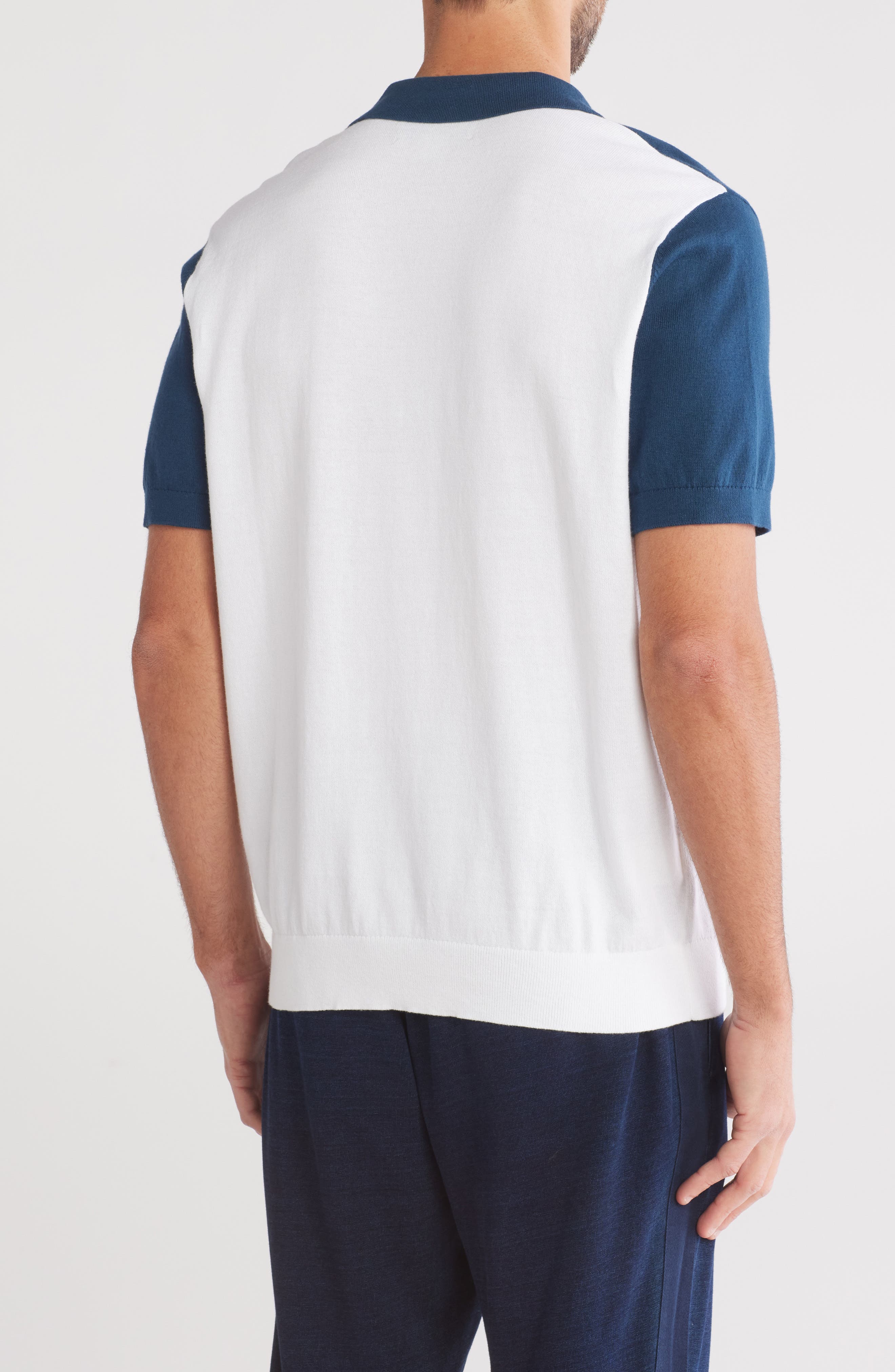 Original Penguin Stripe Cotton Jersey Polo