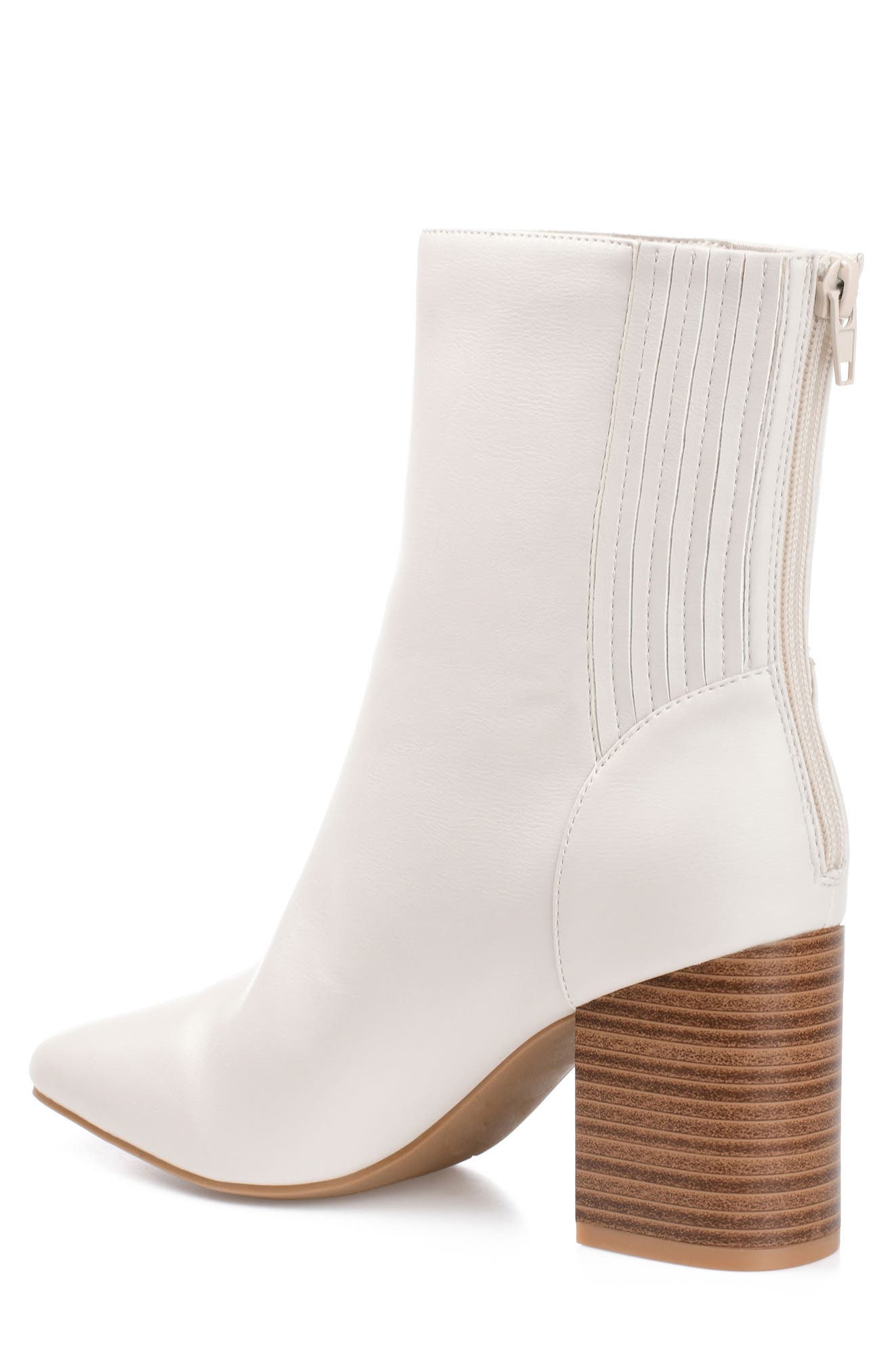 Journee Collection Maize Vegan Leather Bootie