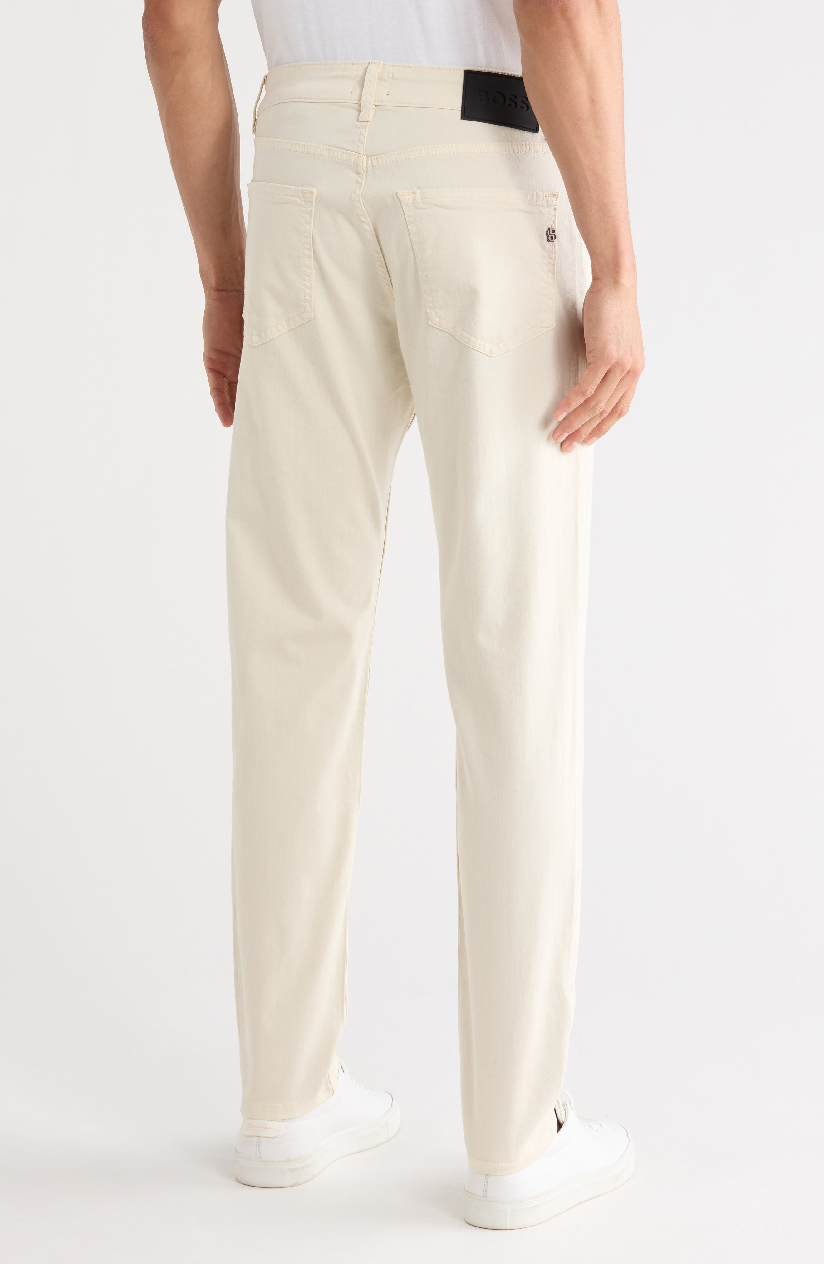 HUGO Maine Regular Fit Straight Leg Jeans