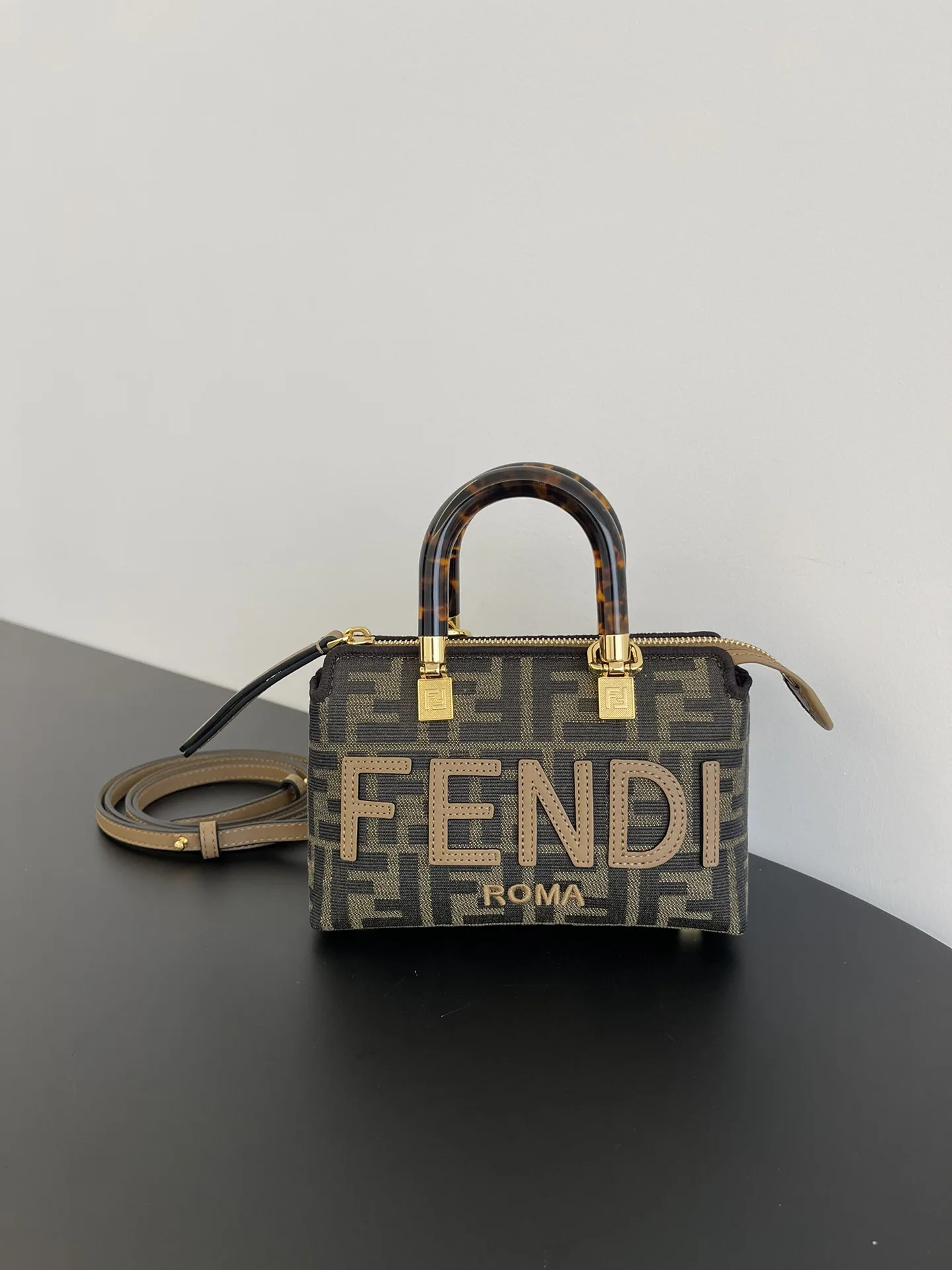 Fendi Monogram Canvas Top Handle Bag product photo from LabelPicks