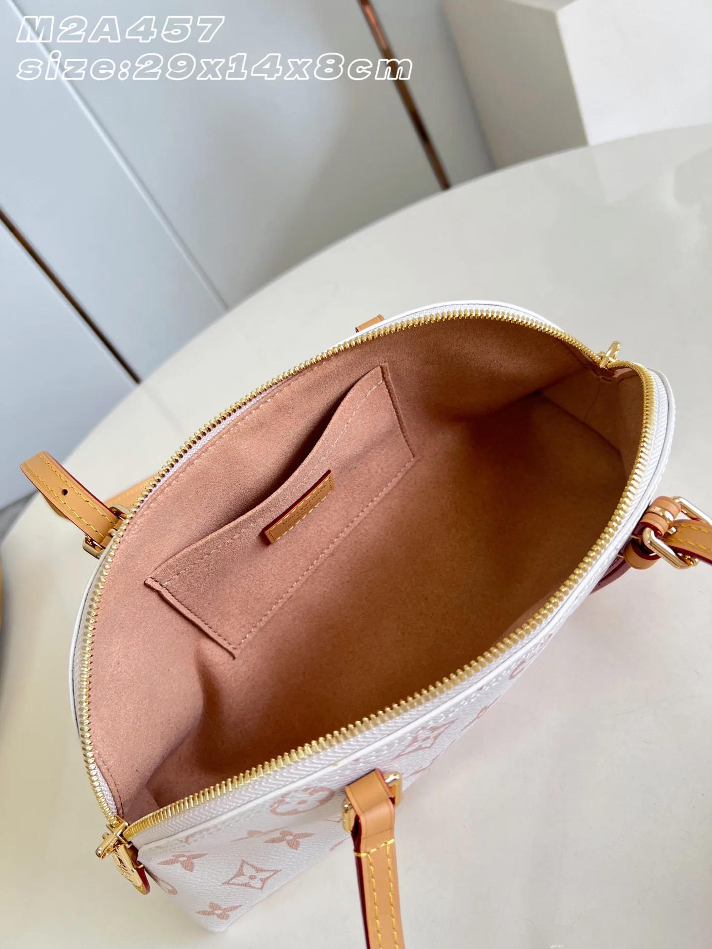 Louis Vuitton Gold Alma Canvas and Leather Shoulder Bag product photo from LabelPicks