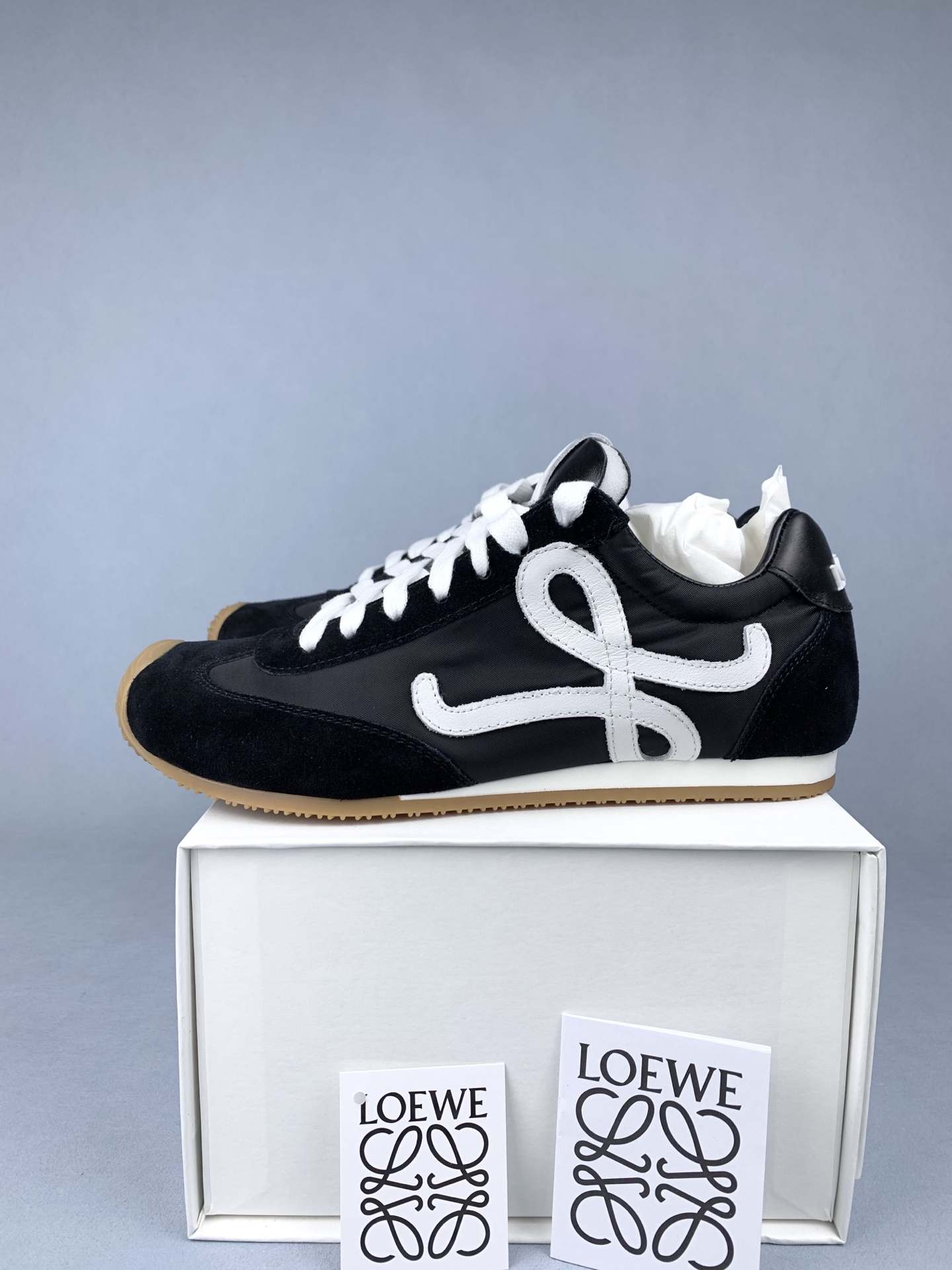 LOEWE Ballet Runner 2.0 in nylon and calfskin