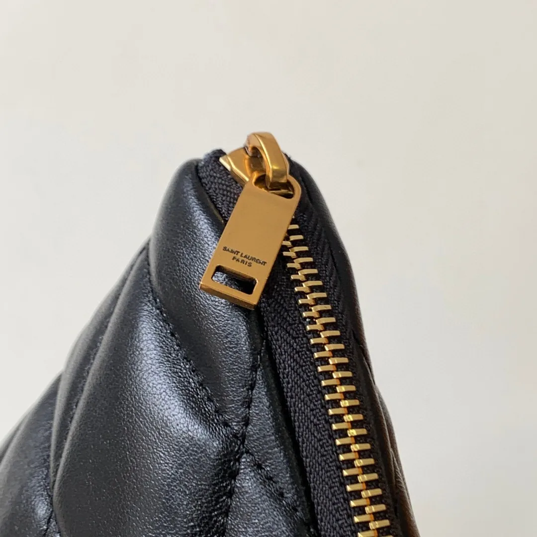 Saint Laurent Quilted Leather Sade Clutch product photo from LabelPicks